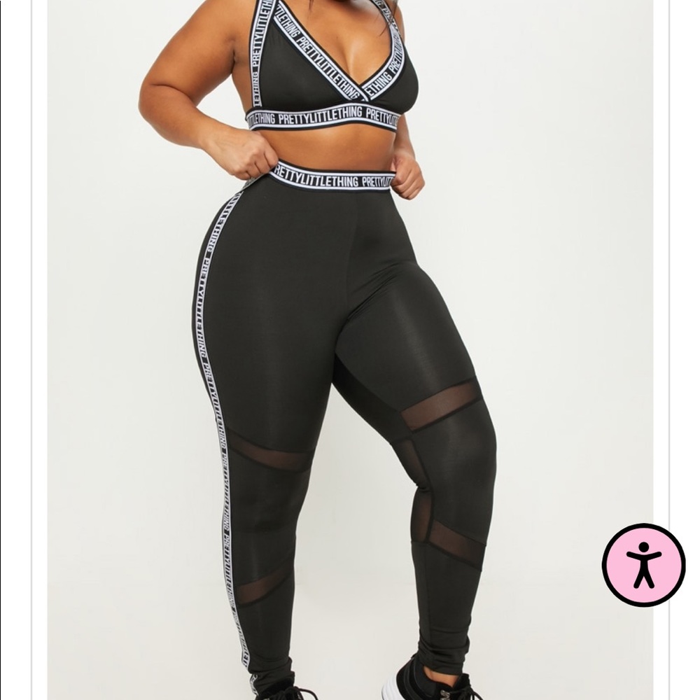 2 piece athletic outfit from Pretty Little Thing, brand new, tags attached.